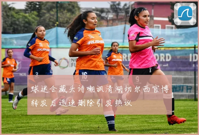 球迷会藏头诗嘲讽清湖切尔西官博转发后迅速删除引发热议